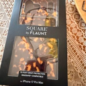 Square by Flaunt Tortoise iPhone 17 Pro Max Case